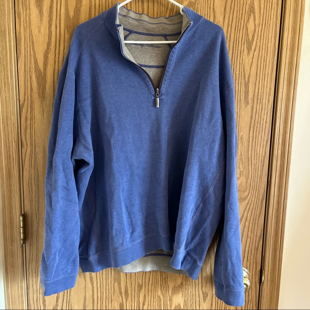 Reversible Tommy Bahama quarter zip